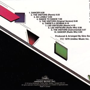 Gino Soccio – Outline Cd (Bonus Tracks)