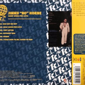 Jimmy "Bo" Horne – Goin' Home For Love Cd