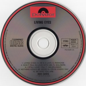 bee gees living eyes JP 1993 cd Bee Gees – Living Eyes Cd Japonés