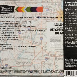 The Chi-Lites – Give More Power To The People Cd