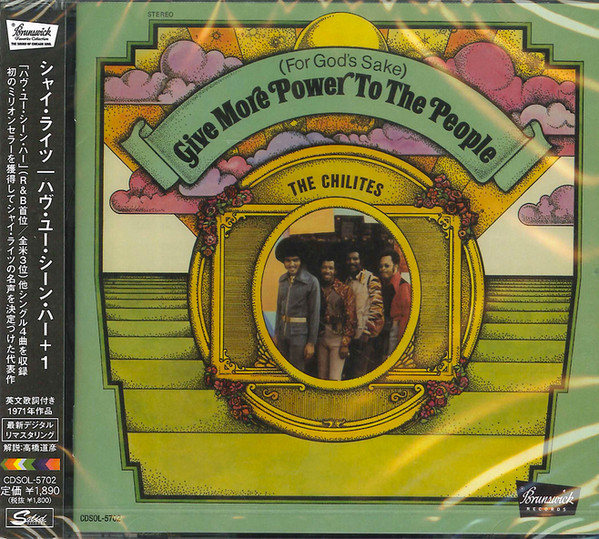 The Chi-Lites – Give More Power To The People Cd