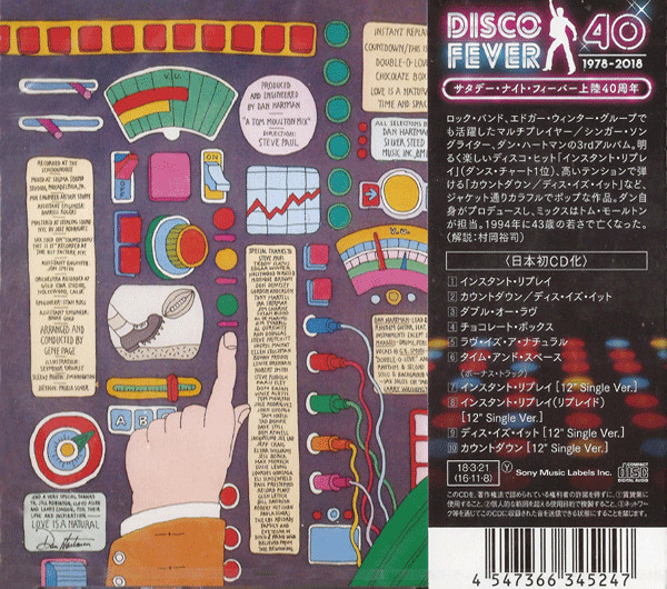 dan hartman instant trasera Dan Hartman – Instant Replay Cd (Bonus Tracks)