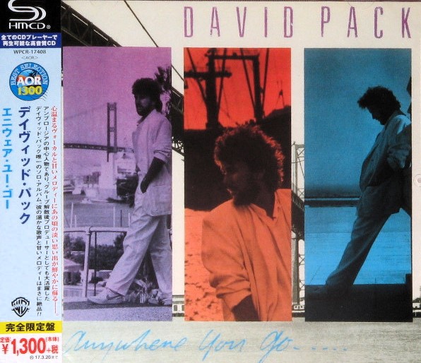 David Pack – Anywhere You Go.... Cd