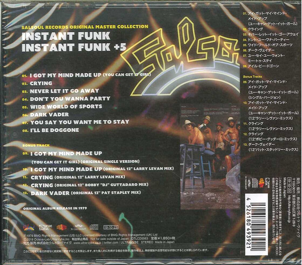 Instant Funk – Instant Funk Cd (Bonus Tracks)