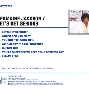Jermaine Jackson - Let's Get Serious Cd