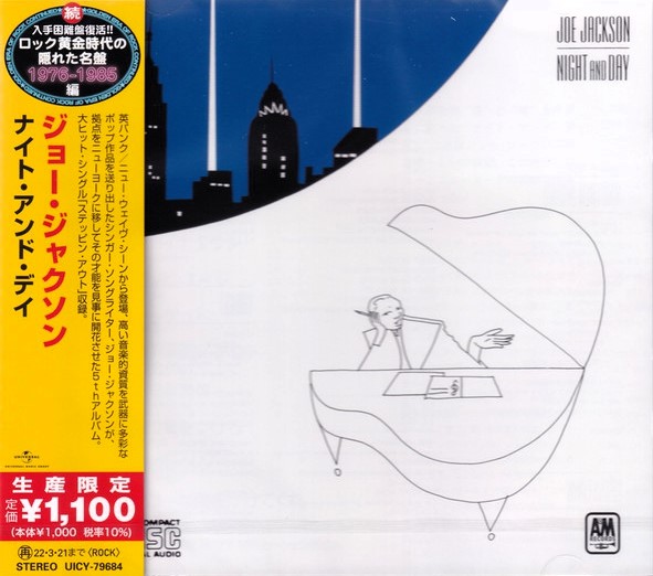 Joe Jackson – Night And Day Cd