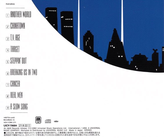 Joe Jackson – Night And Day Cd