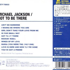 Michael Jackson – Got To Be There Cd