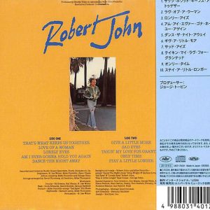 Robert John - Robert John Cd