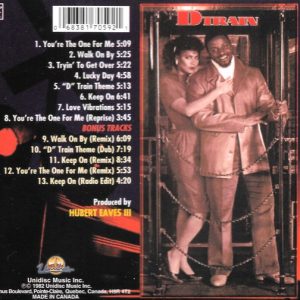 D Train – You're The One For Me Cd (Bonus Tracks)