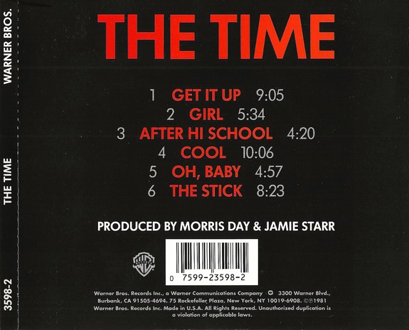 The Time – The Time Cd