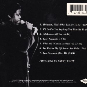 Barry White – Just Another Way To Say I Love You Cd