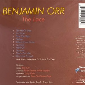 Benjamin Orr – The Lace Cd