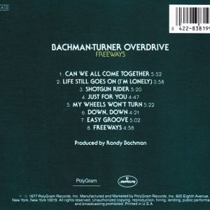 Bachman-Turner Overdrive – Freeways Cd