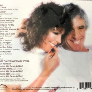 Carole Bayer Sager – Sometimes Late At Night Cd (Bonus Tracks)