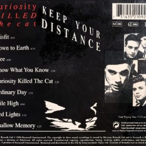 Curiosity Killed The Cat – Keep Your Distance Cd (Bonus Tracks)
