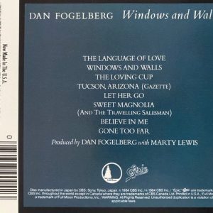 Dan Fogelberg – Windows And Walls Cd