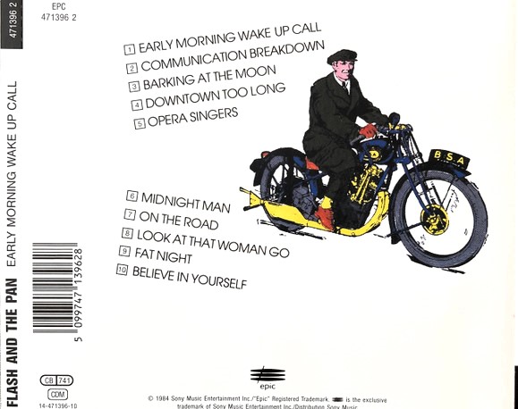 flash early trasera Flash And The Pan – Early Morning Wake Up Call Cd