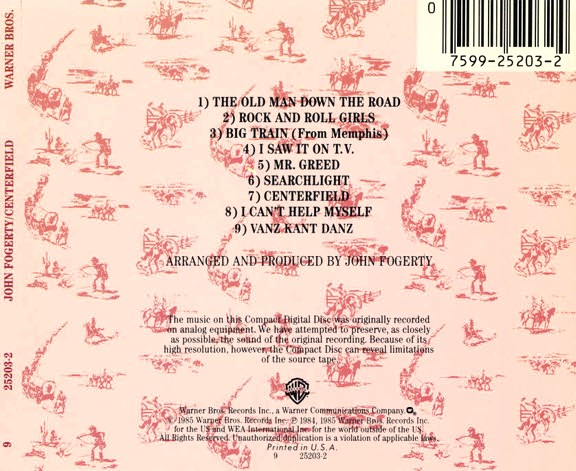 John Fogerty – Centerfield Cd