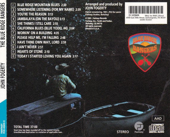John Fogerty – The Blue Ridge Rangers Cd