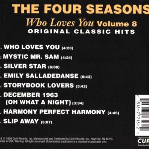 The Four Seasons – Who Loves You Cd