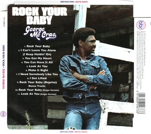 george trasera George McCrae – Rock Your Baby Cd (Bonus Tracks)
