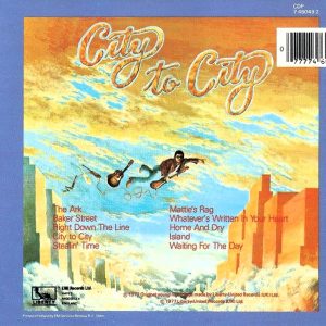 Gerry Rafferty – City To City Cd