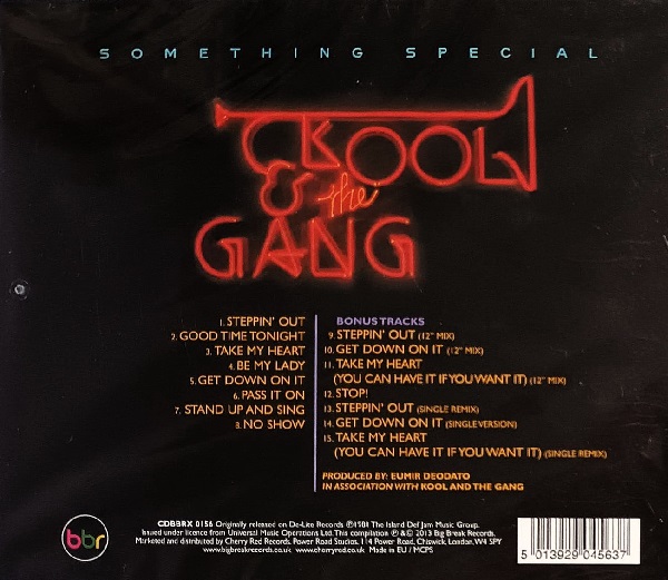 kool something trasera Kool & The Gang – Something Special Cd (Bonus Tracks)