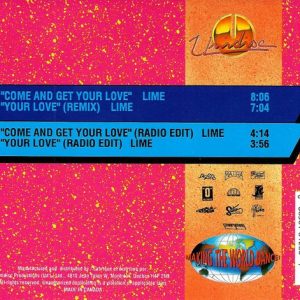 Lime – Come And Get Your Love / Your Love Cd Single