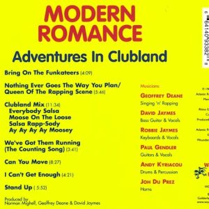 Modern Romance – Adventures In Clubland Cd