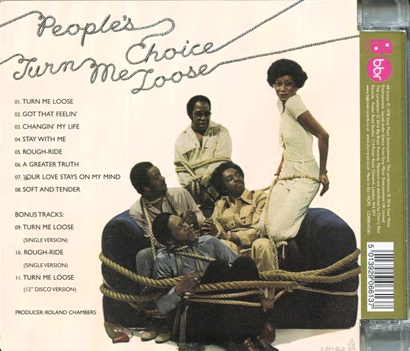 peoples choice trasera People's Choice – Turn Me Loose Cd (Bonus Tracks)