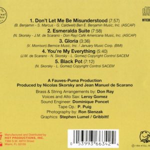 Santa Esmeralda – Don't Let Me Be Misunderstood Cd