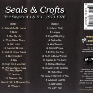Seals & Crofts – The Singles A's & B's - 1970-1976 Cd