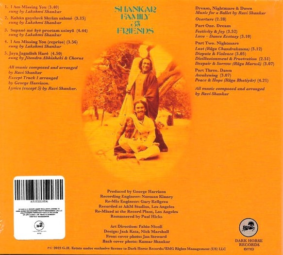 shankar trasera Shankar Family & Friends – Shankar Family ૐ Friends Cd (Digipack)