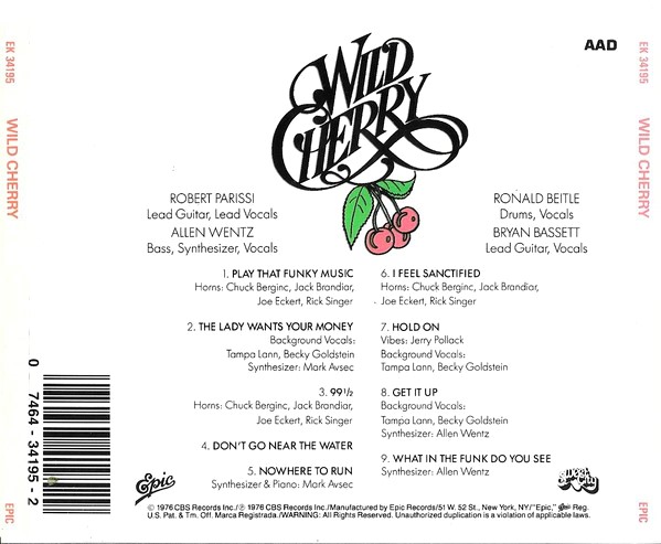 Wild Cherry – Wild Cherry Cd