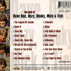 D.B.M. & T. (Dave Dee, Dozy, Beaky, Mick & Tich) – The Best Of Cd