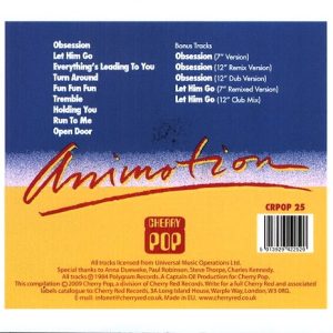 Animotion – Animotion Cd (Bonus Tracks)
