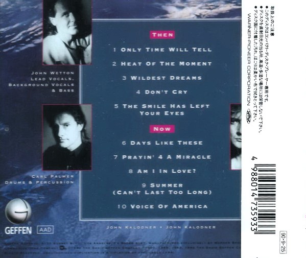 Asia – Then & Now Cd