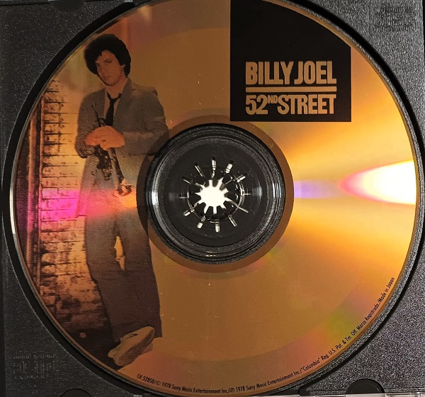 billy joel 52nd styreet cd frontal Billy Joel – 52nd Street Cd (Gold Disc)