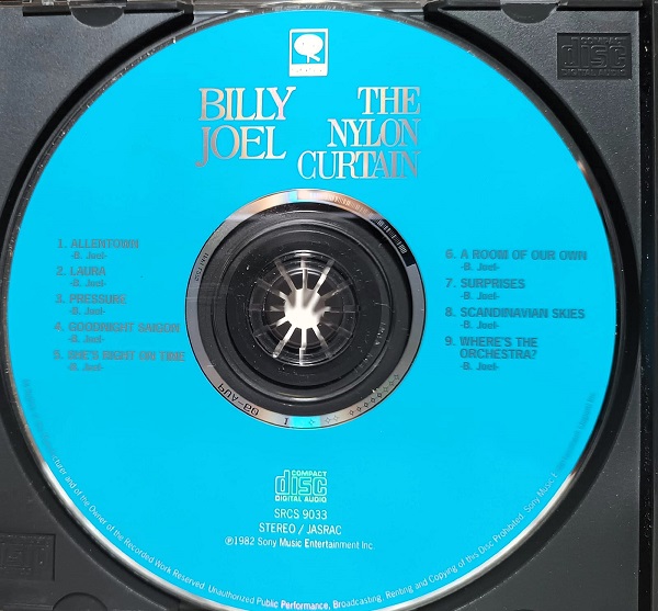billy joel nylon cd Billy Joel – The Nylon Curtain Cd Japonés