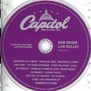 Bob Seger & The Silver Bullet Band – 'Live' Bullet Cd