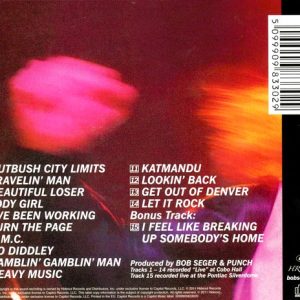 Bob Seger & The Silver Bullet Band – 'Live' Bullet Cd