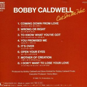 Bobby Caldwell – Cat In The Hat Cd Japonés