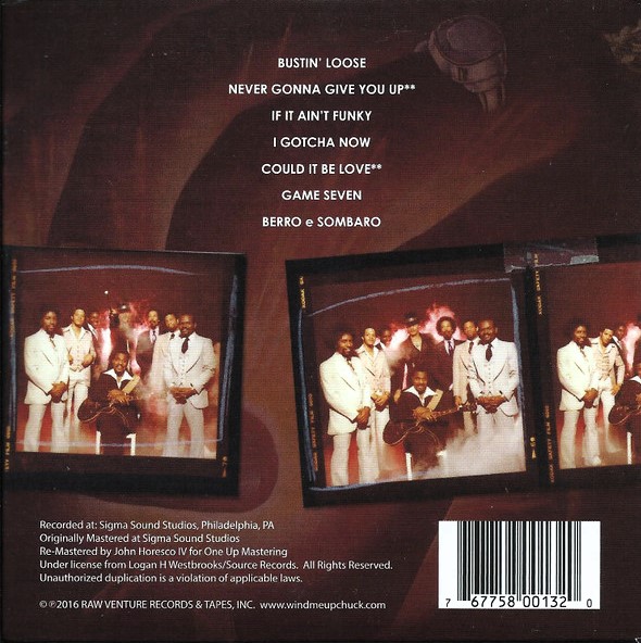 Chuck Brown And The Soul Searchers – Bustin' Loose Cd (Funda de cartón)