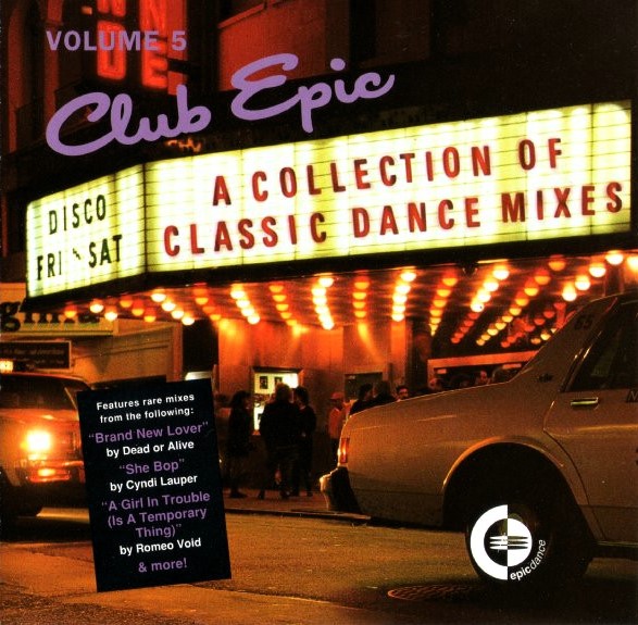 club epic 5 frontal Club Epic (A Collection Of Classic Dance Mixes) Volume 5 Cd (Varios Artistas)