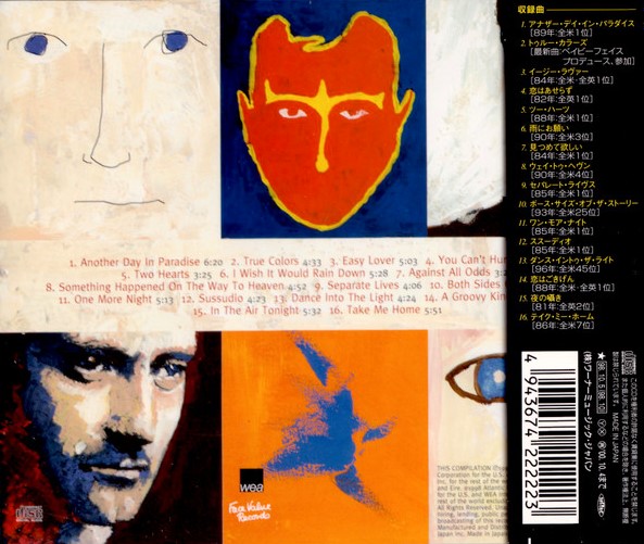 collins best of trasera Phil Collins – ...Hits Cd