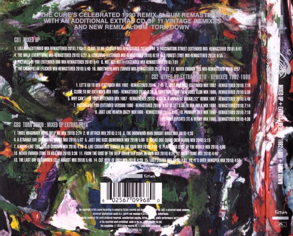 cure mixed up trasera The Cure – Mixed Up + Extras: Remixes 1982-1990 + Torn Down Cd Deluxe Edition