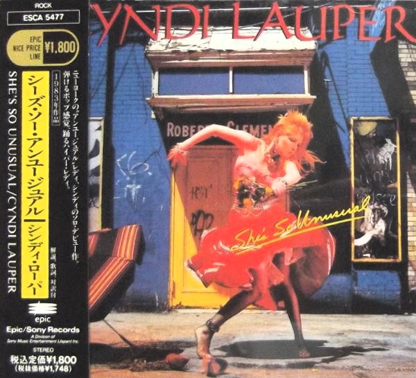 cyndi shes so frontal Cyndi Lauper – She's So Unusual Cd