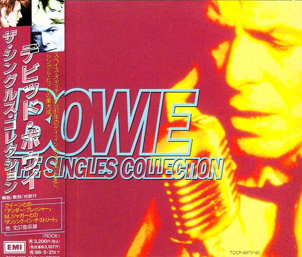 david bowie collection frontal David Bowie – The Singles Collection Cd