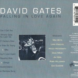 David Gates – Falling In Love Again Cd